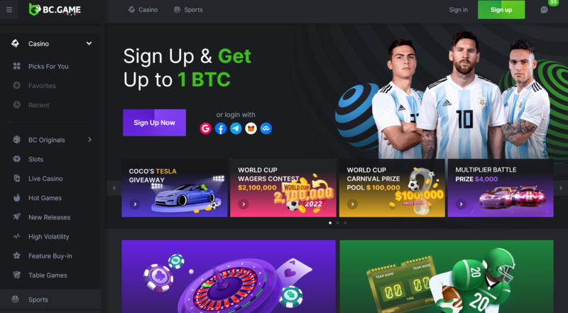 Discover the Excitement of BC Game Instant Play Slots 0
