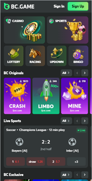 Discover the Excitement of BC Game Instant Play Slots 0